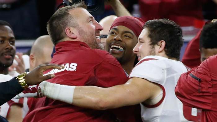 Bret Bielema-Drew Morgan-Texas Bowl
